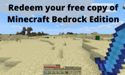 How to redeem your free copy of Minecraft Bedrock Edition