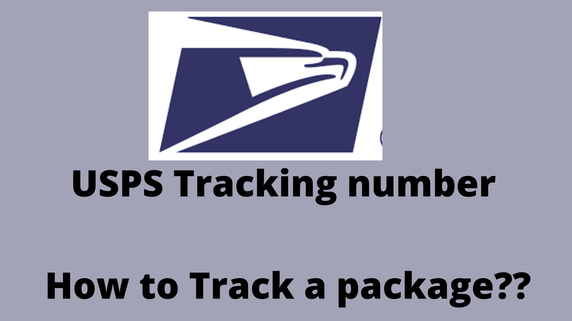 USPS Tracking number