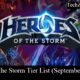 Heroes of the Storm tier list