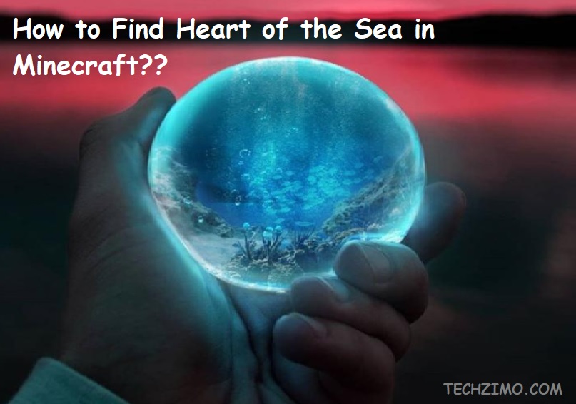 Heart of the Sea in Minecraft
