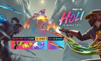 Free Fire Holi event
