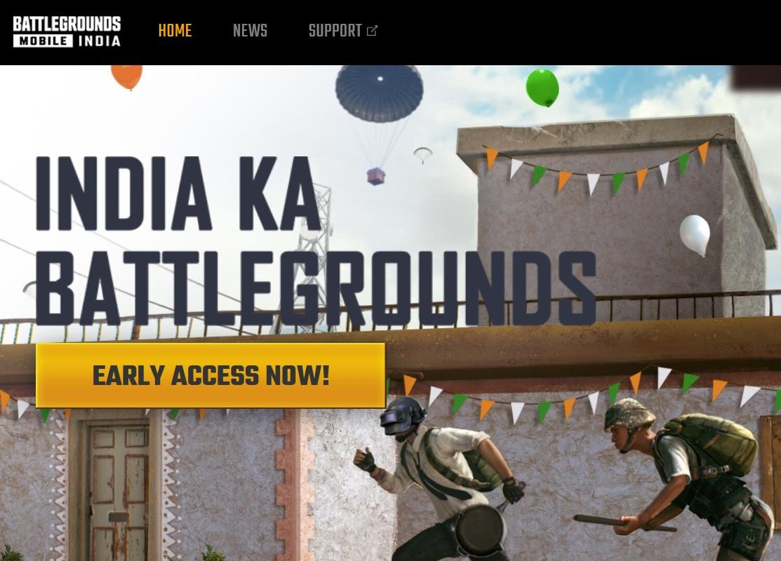 Battlegrounds Mobile India data transfer