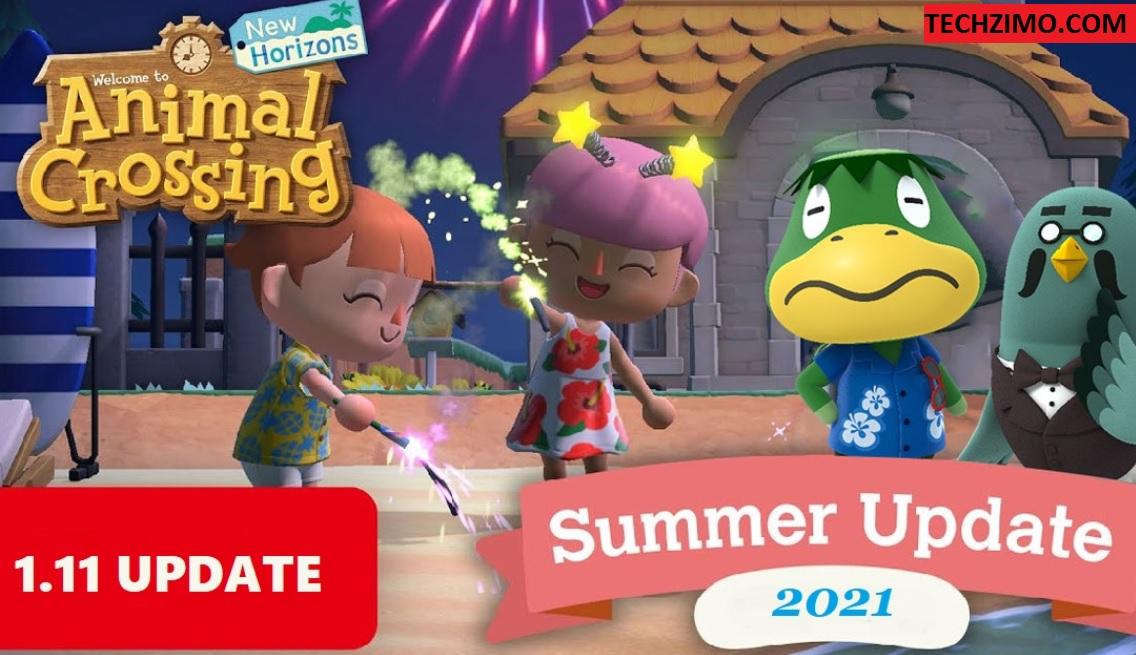 Animal Crossing New Horizons update 1.11.0