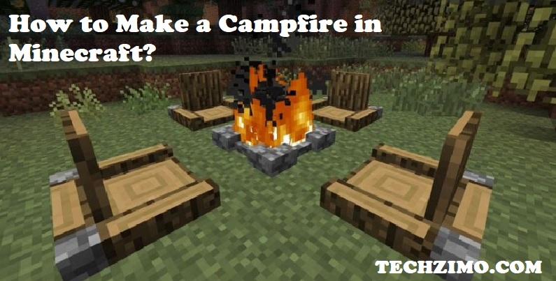 Make a Campfire in Minecraft