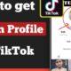 TikTok Profile Picture