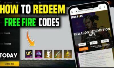Free Fire redeem codes