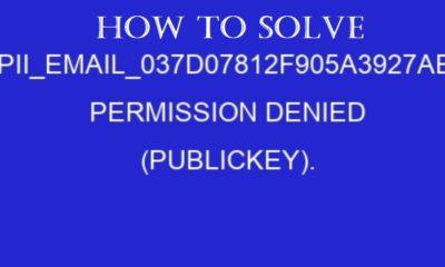 [pii_email_037d07812f905a3927ae]: permission denied (publickey)