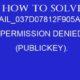 [pii_email_037d07812f905a3927ae]: permission denied (publickey)