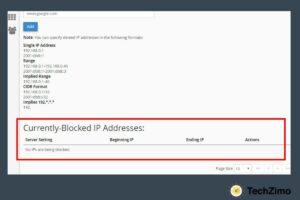 How to Block Ip Address