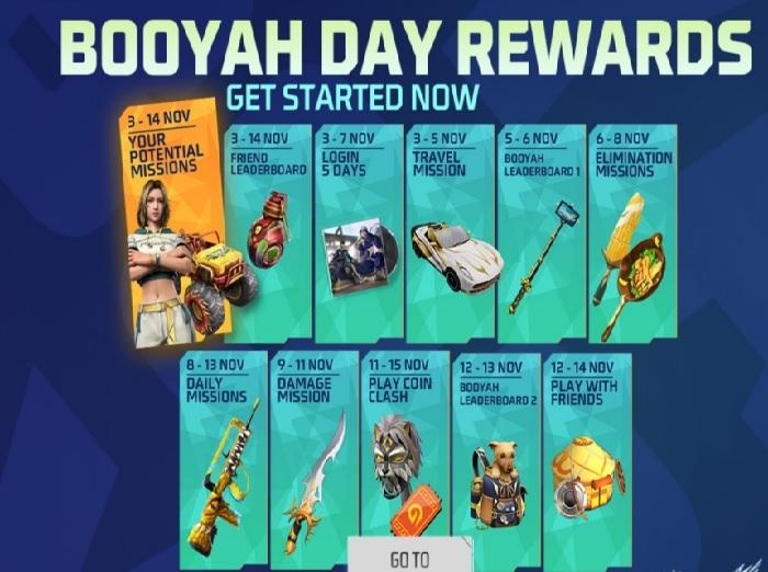 Free Fire Max Booyah Top up Event