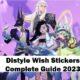 Dislyte Wish Stickers