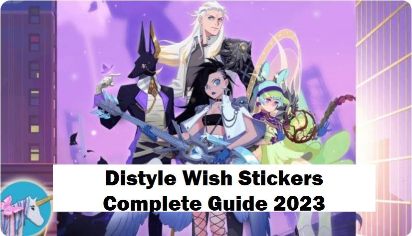 Dislyte Wish Stickers