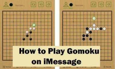 How to play Gomoku on iMessage