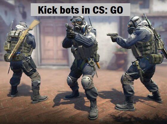 Kick bots in CS: GO
