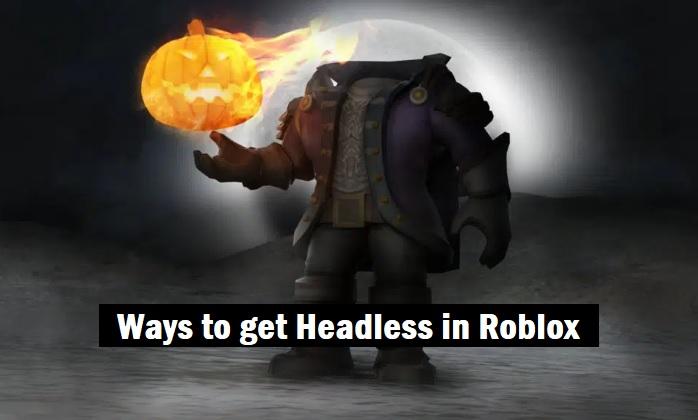 Headless head in Roblox