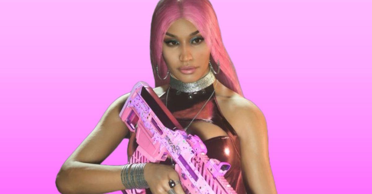 nicki minaj is currently stepping on call of duty players