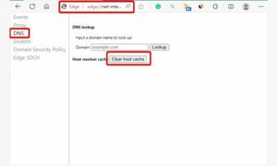 How to Clear Host Cache in Microsoft Edge Browser