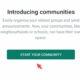how to create a community on whatsApp
