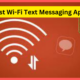 WiFi Text Messaging Apps